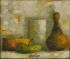 Tihožitje olje/platno 17 x 20 cm 2011